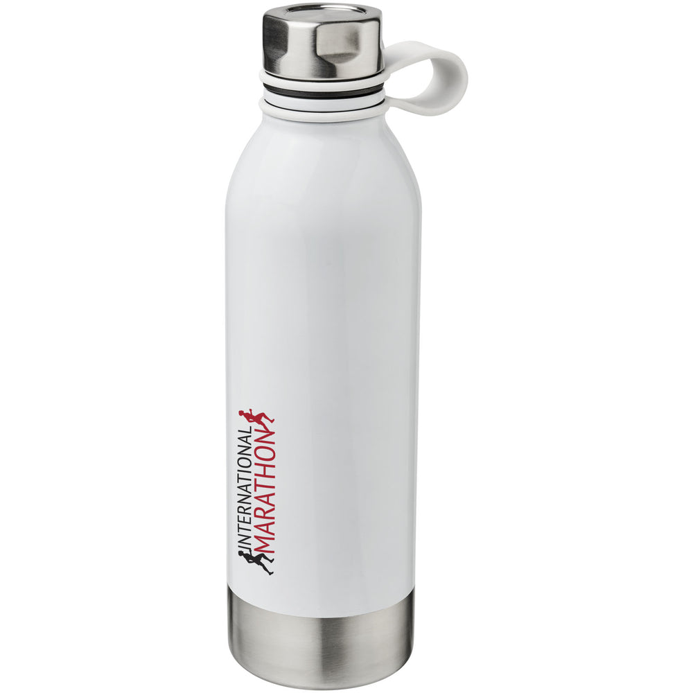 Branded Perth 740 ml stainless steel sport bottle