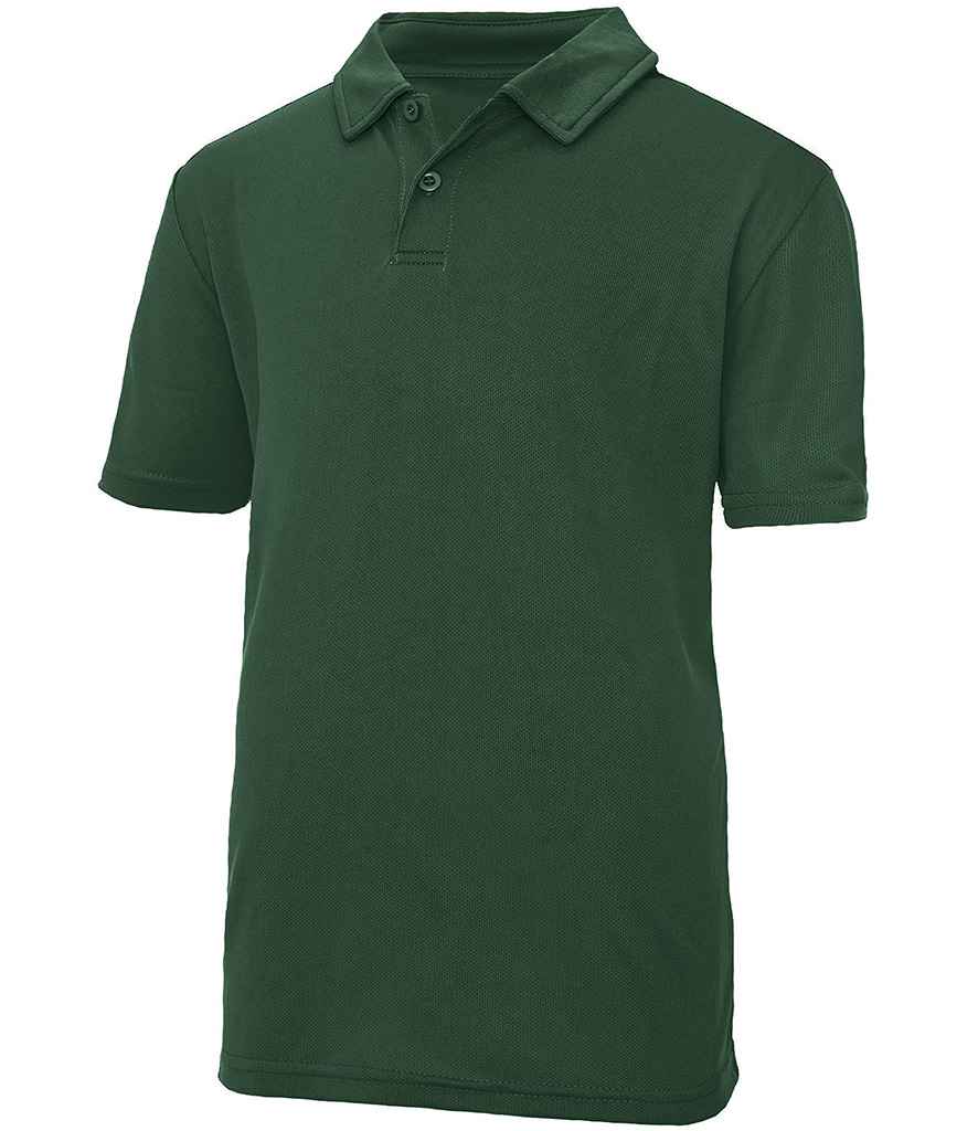 AWDis Kids Cool Polo Shirt Bottle Green