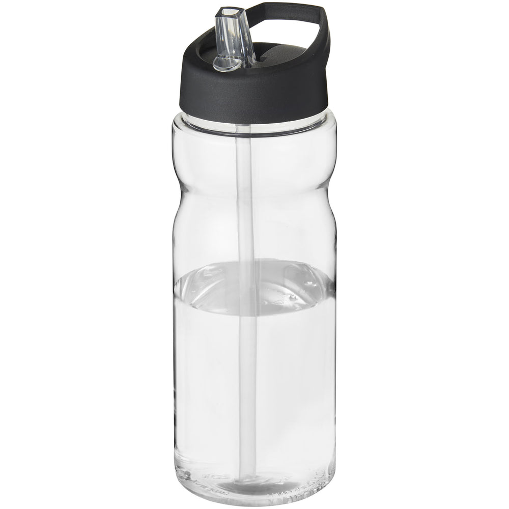 Branded H2O Active® Base 650 ml spout lid sport bottle