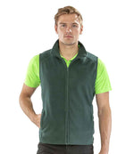 Result Core Micro Fleece Gilet Forest Green