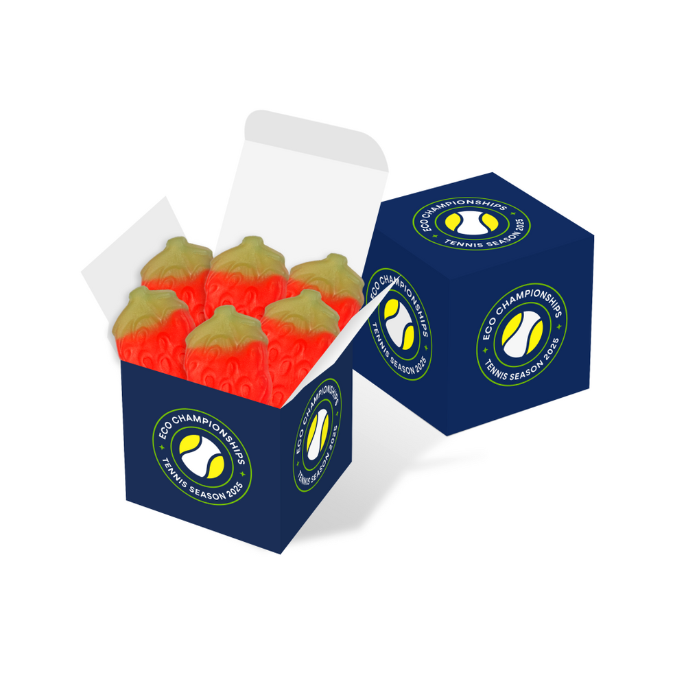 Tennis Season, Eco Maxi Cube, Giant Strawberries, Bespoke