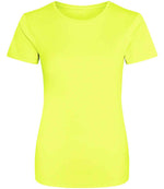 AWDis Ladies Cool T-Shirt Electric Yellow