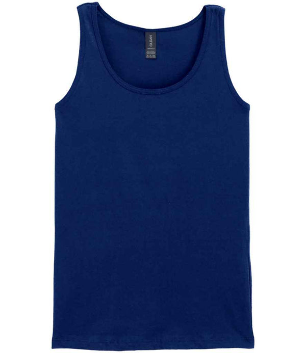 Gildan Ladies SoftStyle® Tank Top Navy