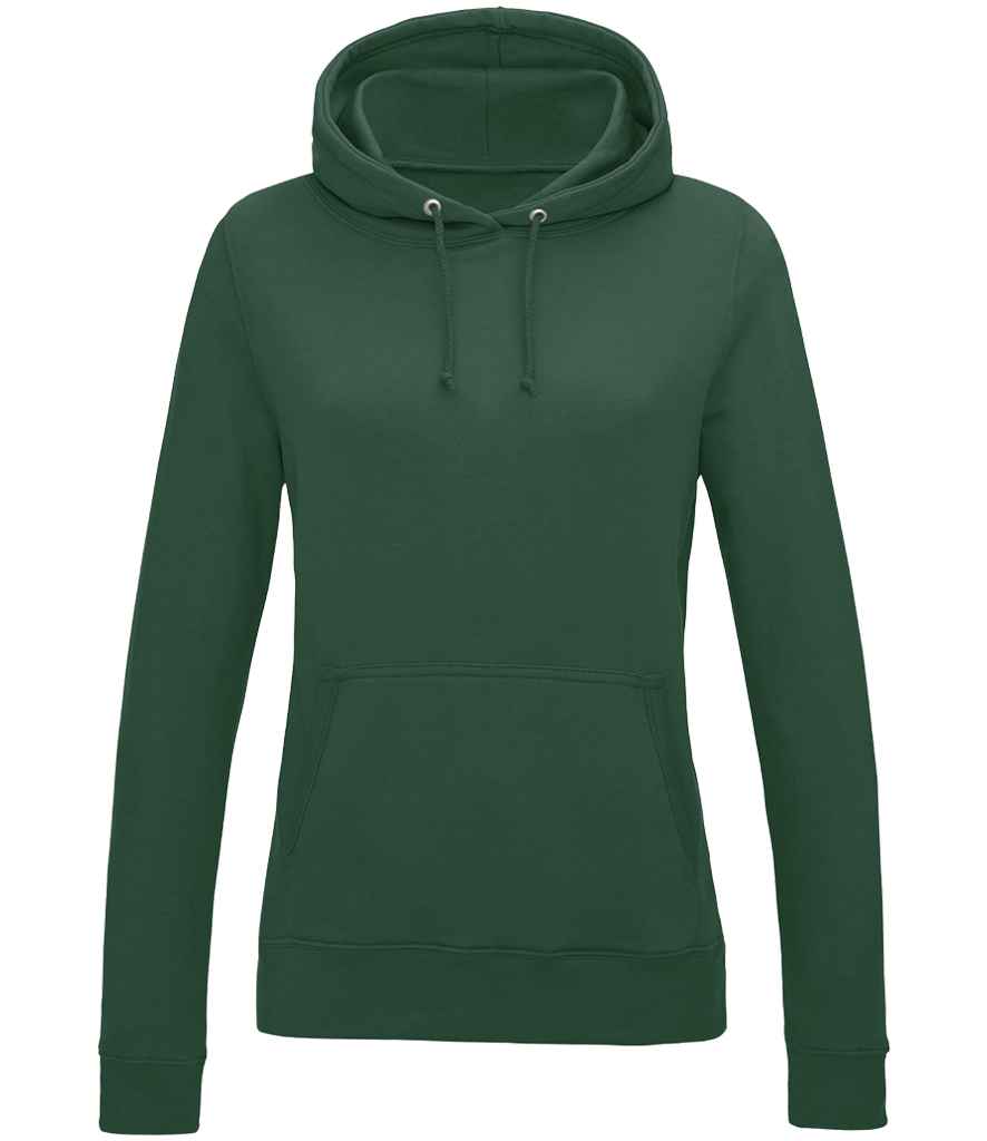 AWDis Ladies College Hoodie Bottle Green