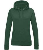 AWDis Ladies College Hoodie Bottle Green