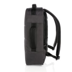 Branded Impact AWARE™ RPET anti-theft 15.6" laptop backpack