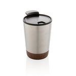 Branded GRS RPP stainless steel cork coffee tumbler