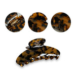 Acetate Hair Clips - Style2 - Animal Pattern