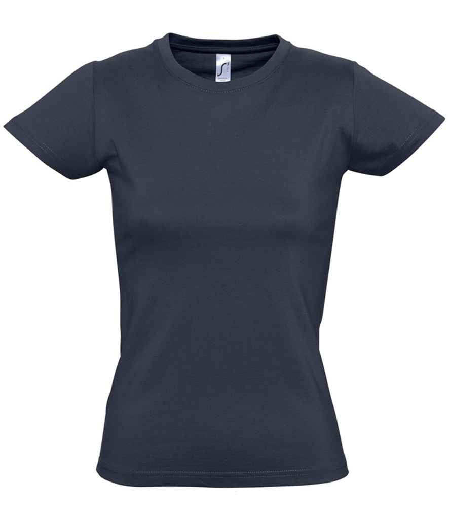 SOL'S Ladies Imperial Heavy T-Shirt Navy