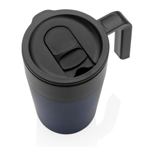 GRS Recycled PP and SS mug with handle