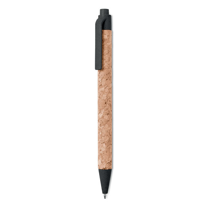 Cork/ Wheat Straw/ABS ball pen | Branded Eco-friendly Pen