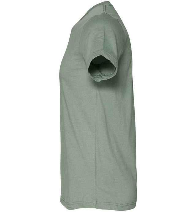 Canvas Unisex Crew Neck T-Shirt Sage Green