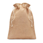 Branded Medium jute gift bag 25 x 32cm