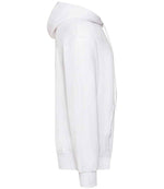 Fruit of the Loom Classic Hooded Sweatshirt White