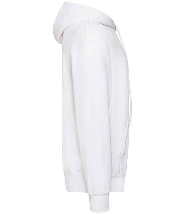 Fruit of the Loom Classic Hooded Sweatshirt White