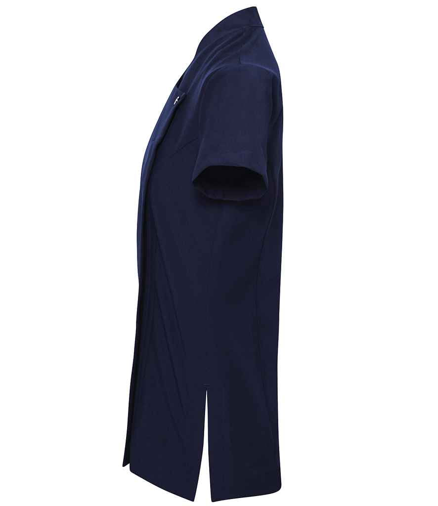 Premier Ladies Blossom Short Sleeve Tunic Navy