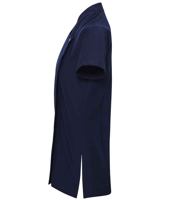 Premier Ladies Blossom Short Sleeve Tunic Navy