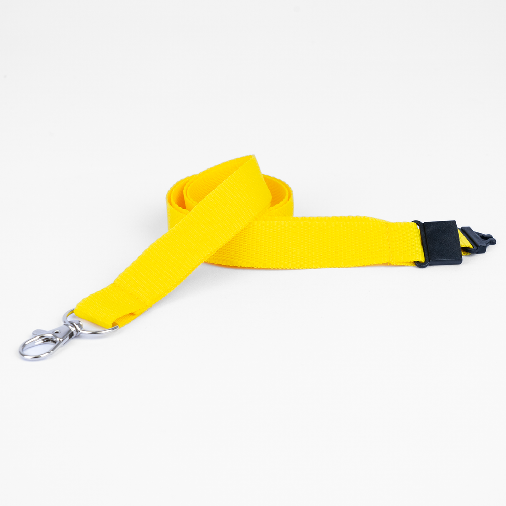 20mm Flat Polyester Lanyard