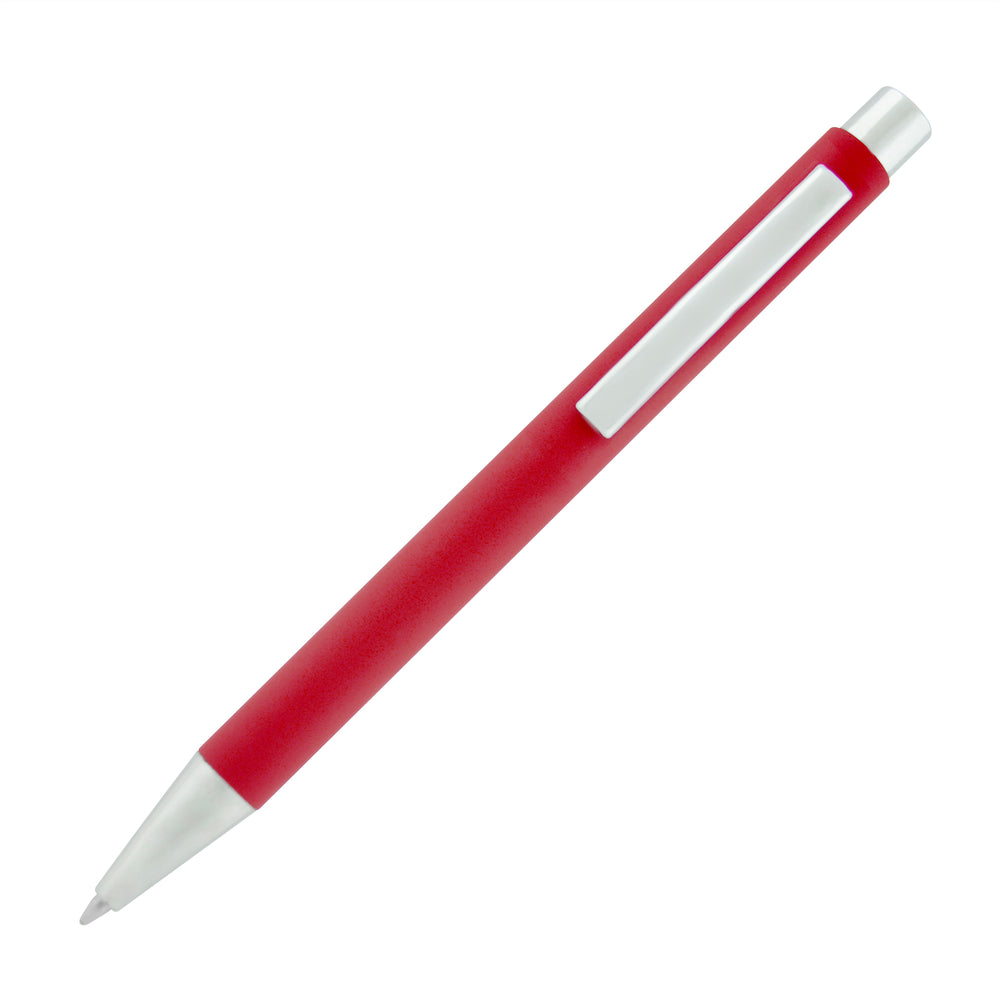 Travis Soft Feel Ball Pen with Chrome Trim