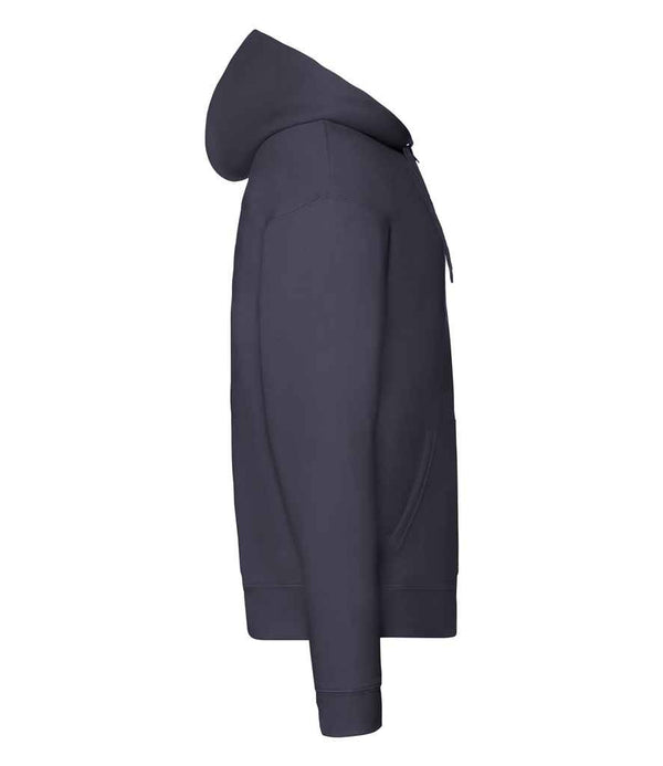 Fruit of the Loom Premium Zip Hooded Sweatshirt Deep Navy