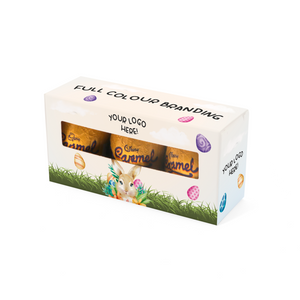 Easter, Triple Egg Box, Caramel Egg, x3 Bespoke