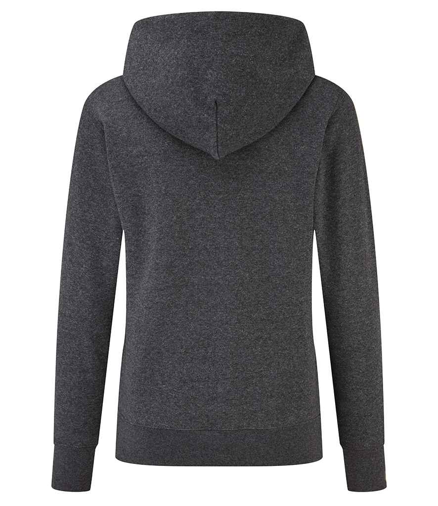 Fruit of the Loom Classic Lady Fit Hooded Sweatshirt Dark Heather