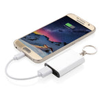 Branded 1.000 mAh keychain powerbank
