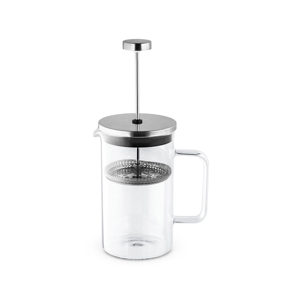 JENSON. Coffee maker in borosilicate glass and stainless steel 600 mL