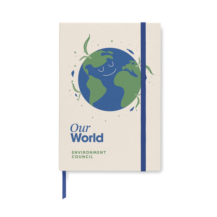 Branded A5 notebook milk carton