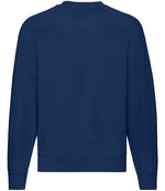 Fruit of the Loom Classic Raglan Sweatshirt Navy