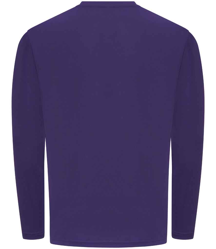 AWDis Cool Long Sleeve Wicking T-Shirt Purple