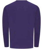 AWDis Cool Long Sleeve Wicking T-Shirt Purple