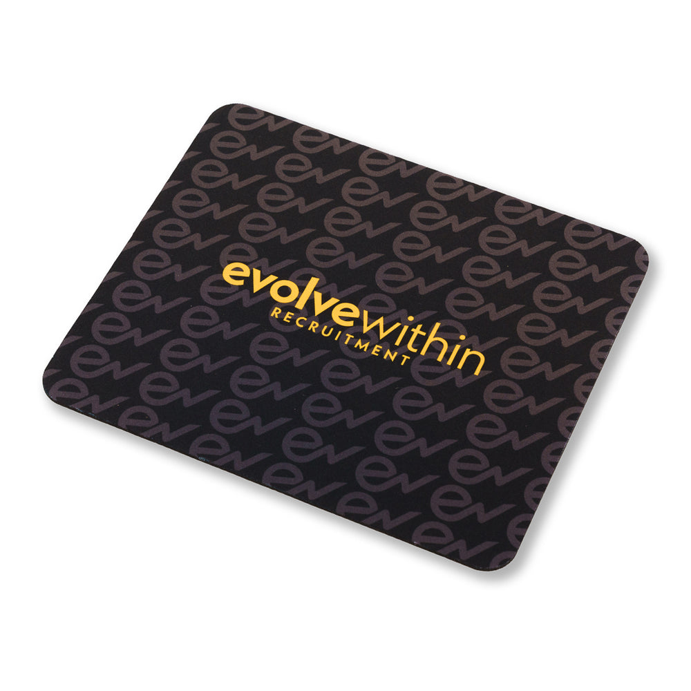 Printed Fabric Mouse Mats | Branded Full Colour Mouse Mats| No Min Order