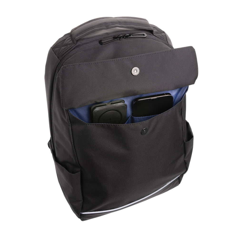 Branded Swiss Peak Brooke AWARE™ RPET daily 15.6" laptop backpack