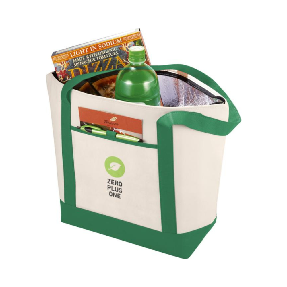 Lighthouse non-woven cooler tote 21L