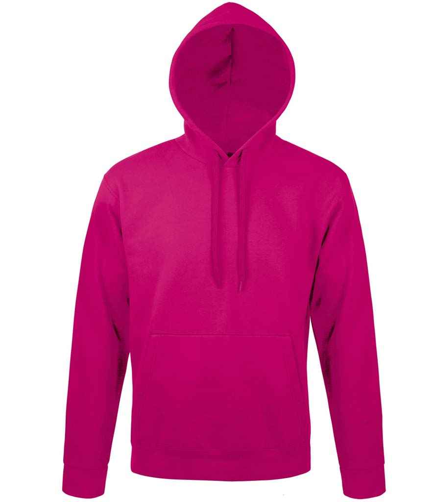 SOL'S Unisex Snake Hooded Sweatshirt Fuchsia