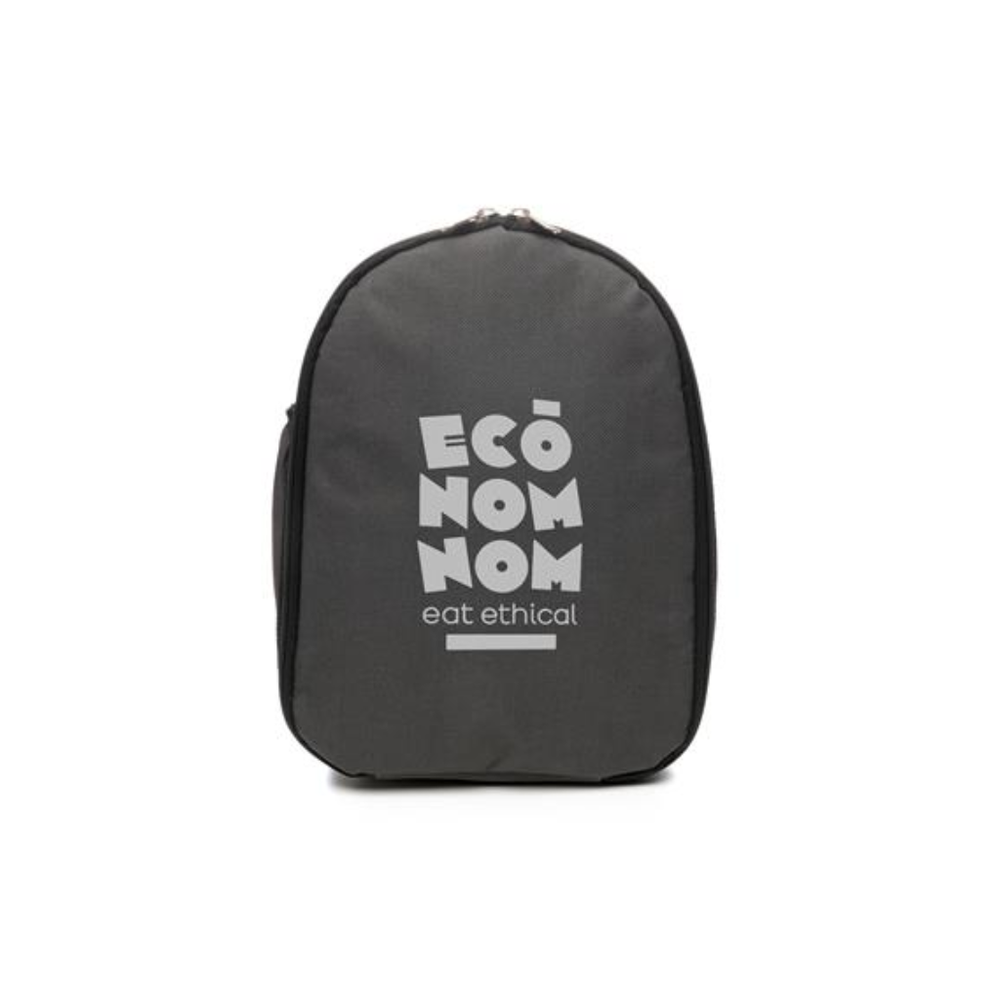 'Mini Rucksack Cooler' DARK GREY Mini RPET Backpack Cooler Bag