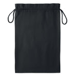 Branded Large Cotton draw cord bag