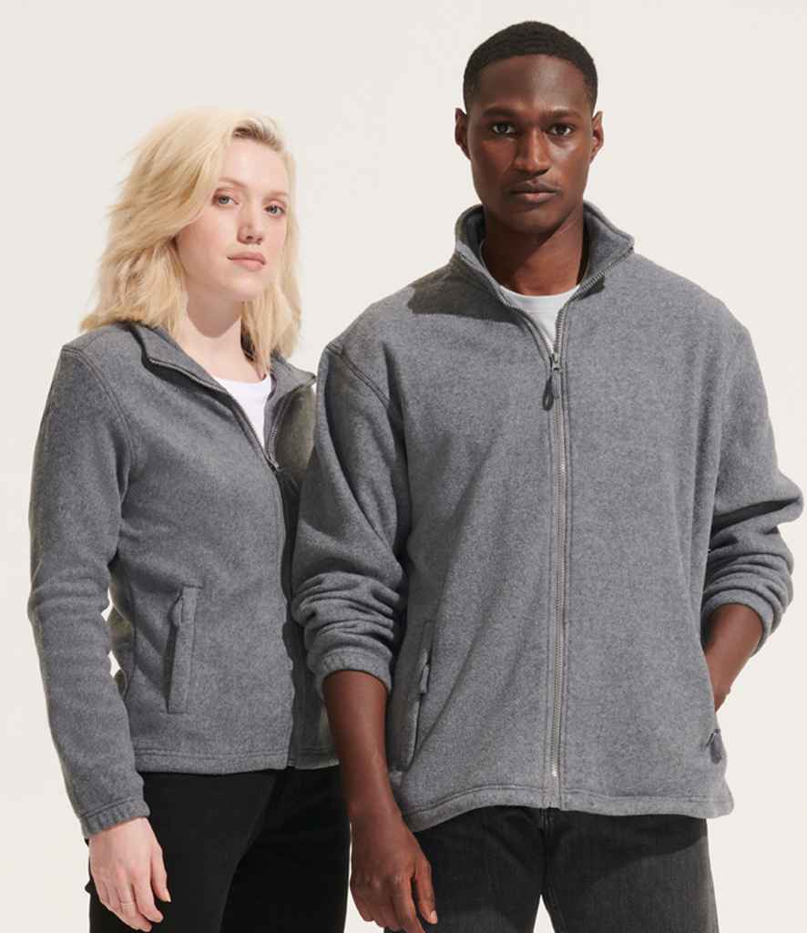 SOL'S Ladies North Fleece Jacket Grey Marl