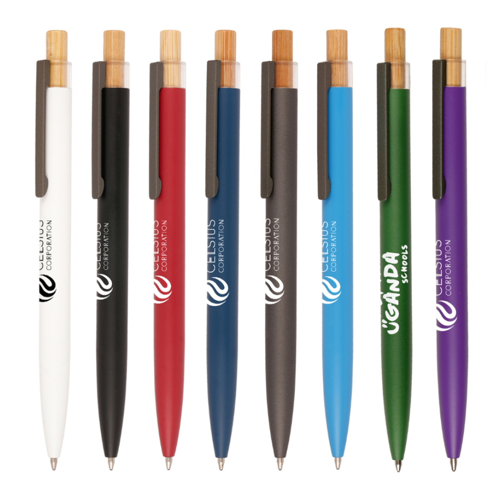 Branded Refresh Recycled Aluminium Ball Pen