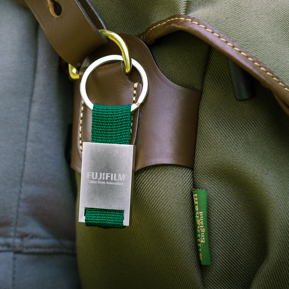 Express Metal & Webbing Keyring