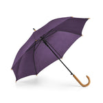 PATTI. 190T polyester umbrella with automatic opening Purple