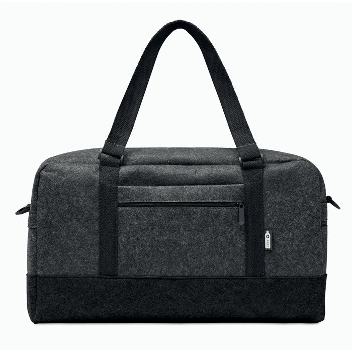 Branded RPET felt weekend bag