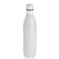 Solid colour vacuum stainless steel bottle 750ml