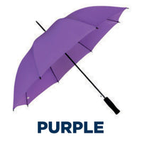 Automatic Walking Umbrella with Black Straight Handle - 1020mm