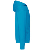 Fruit of the Loom Classic Zip Hooded Sweatshirt Azure
