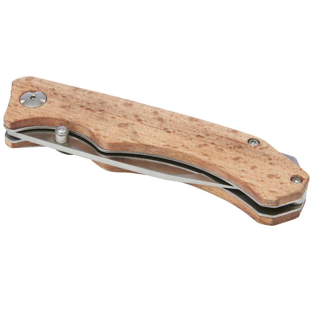 Branded Dave pocket knife with belt clip