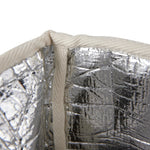 Branded VINGA Volonne AWARE™ recycled canvas cooler basket