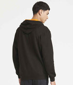 AWDis Varsity Zoodie Jet Black/Orange Crush