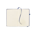 Branded Recycled PU A5 lined notebook